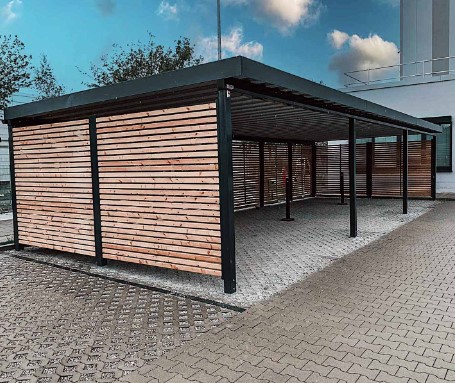 Dubbele Metalen Carport