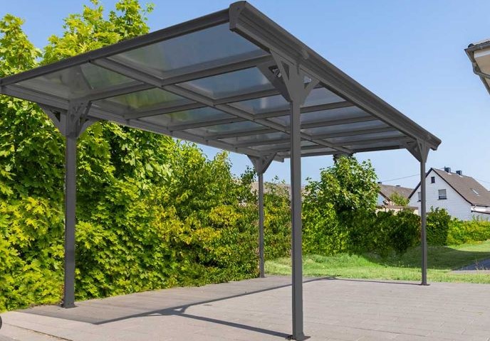 Gekleurd Polycarbonaat Carport