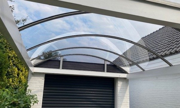 Helder Polycarbonaat Carport