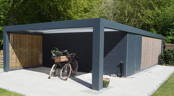 Moderne Carport van Polycarbonaat